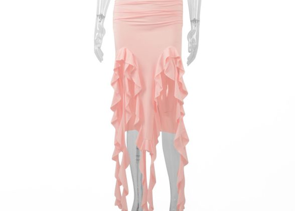 Tassel Charm High Waist Skirt for Women