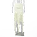 Tassel Charm High Waist Skirt for Women