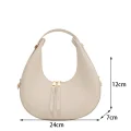 Luna Half-Moon Handbag | Elegant Shoulder Bag for Women