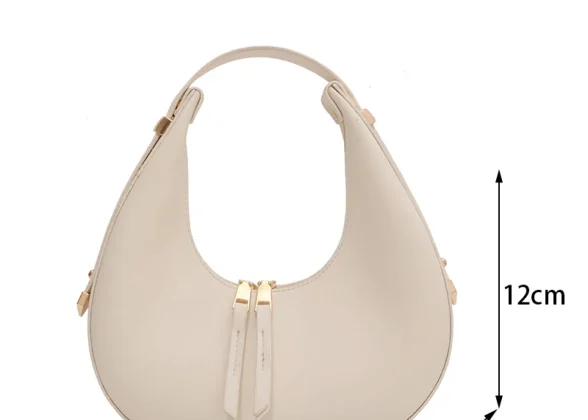 Luna Half-Moon Handbag | Elegant Shoulder Bag for Women