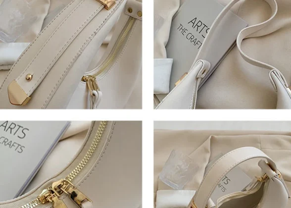 Luna Half-Moon Handbag | Elegant Shoulder Bag for Women