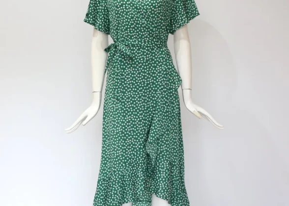 Boho Chic: Summer Maxi Dress - Floral Print, V-Neck, Bohemian Style