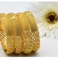 Zahara Luxe Gold African Bangles | Exquisite Designer Bracelets for Women