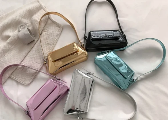 Chloe Charme Luxury Designer Handbag | Chic Silver Armpit Bag for Women