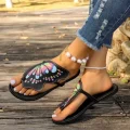 Butterfly Breeze Flat Sandals for Women | Summer Comfort Shoes