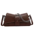 Vera Cuir – Elegant Vintage Luxury Chain Shoulder Bag for Women | Stylish Flap Crossbody Handbag