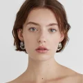 Aurora Steel Stud Earrings – Timeless Elegance for Every Occasion