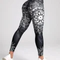 AuraFlex Leggings - Kaleidoscope-Printed High-Waist Booty-Lifting Leggings for Women