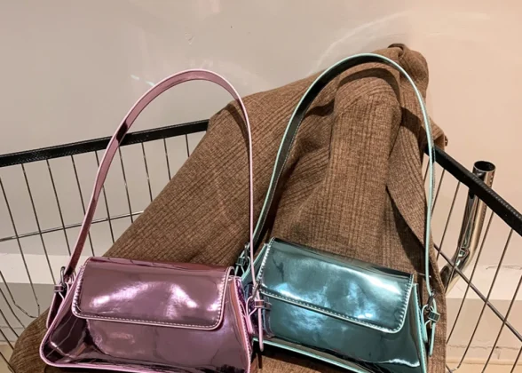 Chloe Charme Luxury Designer Handbag | Chic Silver Armpit Bag for Women