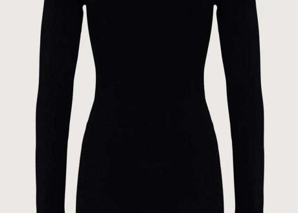 Elegra Knit Mini Dress - Ruffled High Waist Slim Summer Party Dress