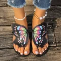 Butterfly Breeze Flat Sandals for Women | Summer Comfort Shoes
