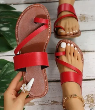 SommerLux Women’s Luxury Summer Slippers | Flat Outdoor Beach Flip Flops