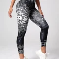 AuraFlex Leggings - Kaleidoscope-Printed High-Waist Booty-Lifting Leggings for Women