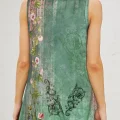 Jardin Garden Print Dress | Women's Casual Dress with Pockets | Chic Summer Evening Fashion