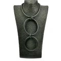 Ruban Noir Necklace: Minimalist Bohemian Choker for Women