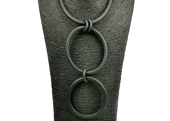 Ruban Noir Necklace: Minimalist Bohemian Choker for Women