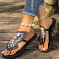 Butterfly Breeze Flat Sandals for Women | Summer Comfort Shoes