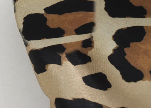 Leopard Charm - Elegant High-Waist Leopard Print Skirt for Women
