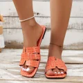 Aurora Women's Summer Luxury Sandals - Fashionable Gold Slippers