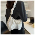 Pearl - Retro Luxury Designer Handbag with Bow | Crossbody Bags for Women