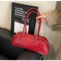 Adaier Retro Zipper Shoulder Bag for Women | Light Luxury Handbag
