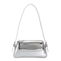 Chloe Charme Luxury Designer Handbag | Chic Silver Armpit Bag for Women