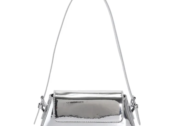 Chloe Charme Luxury Designer Handbag | Chic Silver Armpit Bag for Women