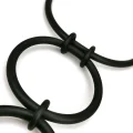 Ruban Noir Necklace: Minimalist Bohemian Choker for Women