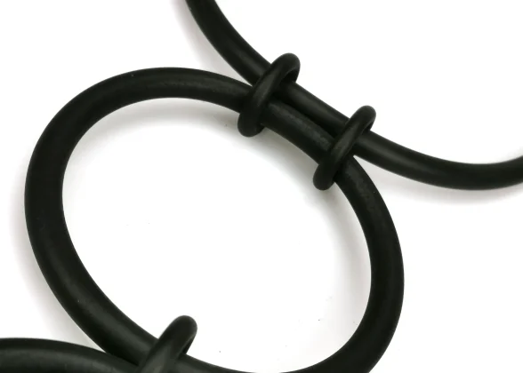 Ruban Noir Necklace: Minimalist Bohemian Choker for Women