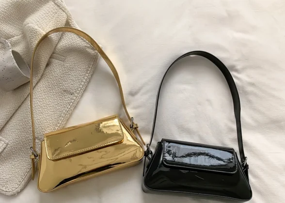 Chloe Charme Luxury Designer Handbag | Chic Silver Armpit Bag for Women