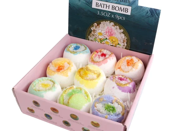 AromaSphere – 9-Piece Plant Essential Oil Bath Bomb Set
