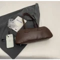 Adaier Retro Zipper Shoulder Bag for Women | Light Luxury Handbag