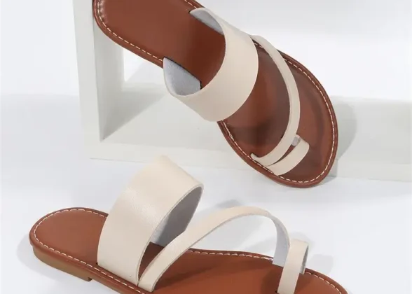 SommerLux Women's Luxury Summer Slippers | Flat Outdoor Beach Flip Flops