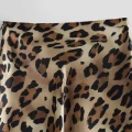 Leopard Charm - Elegant High-Waist Leopard Print Skirt for Women