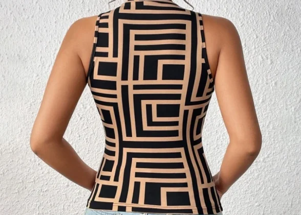 Cairo Chic Tank Top – Stylish Egyptian-Inspired Fashion