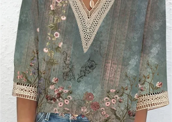 Weekend Charm Blouse: Effortless Style for Every Occasion