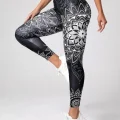 AuraFlex Leggings - Kaleidoscope-Printed High-Waist Booty-Lifting Leggings for Women