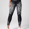 AuraFlex Leggings - Kaleidoscope-Printed High-Waist Booty-Lifting Leggings for Women