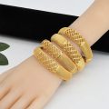 Zahara Luxe Gold African Bangles | Exquisite Designer Bracelets for Women