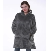 Pouch Snuggy™ Hoodie Blanket - grey 2