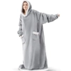 Snuggy XL™ Hoodie Blanket - light grey