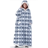 Snuggy XL™ Hoodie Blanket - christmas blue