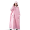 Snuggy XL™ Hoodie Blanket - dark pink