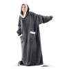 Snuggy XL™ Hoodie Blanket - dark grey