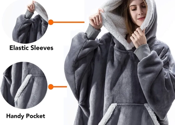 Pouch Snuggy™ Hoodie Blanket