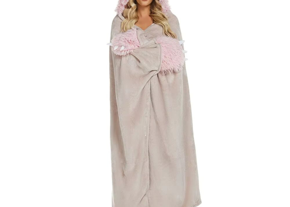 Sloth Hooded Blanket
