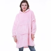 Pouch Snuggy™ Hoodie Blanket - rose pink