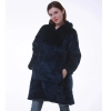Pouch Snuggy™ Hoodie Blanket - blue