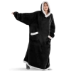 Snuggy XL™ Hoodie Blanket - black